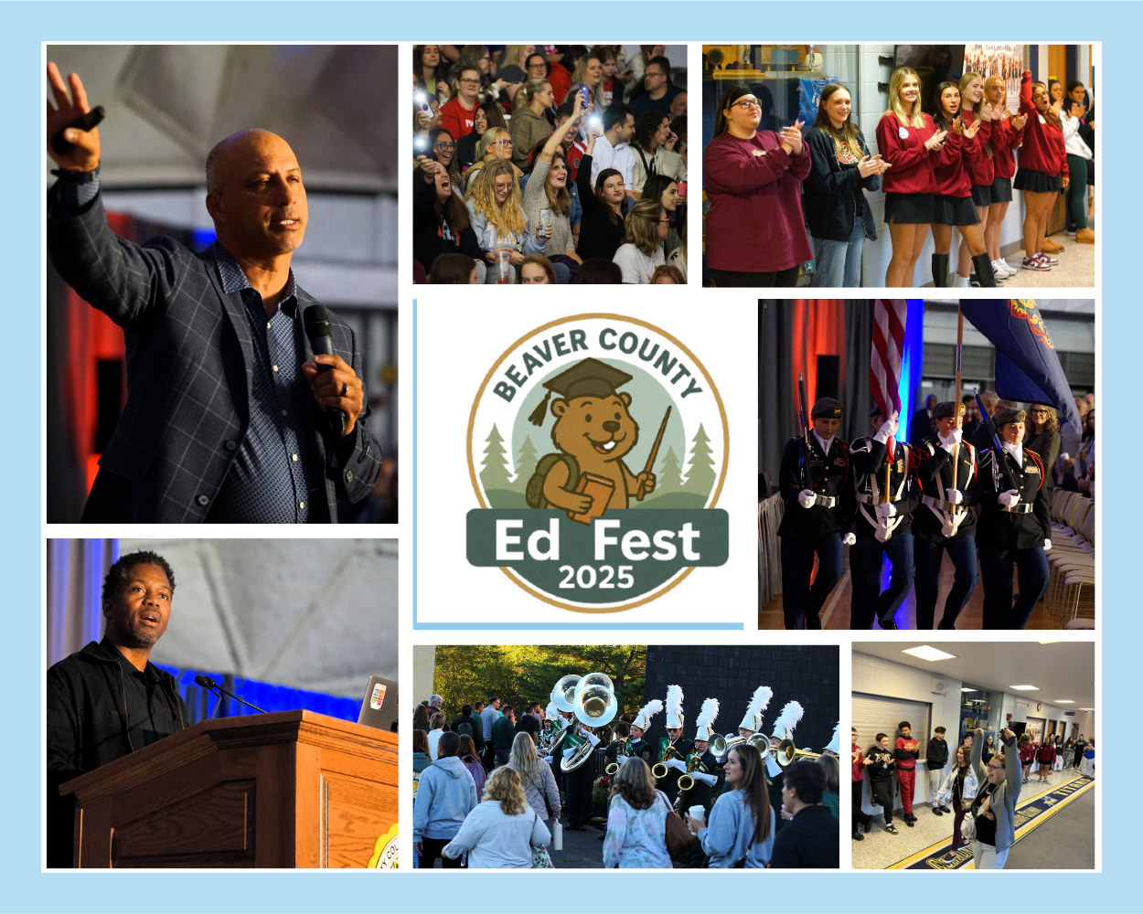 Gray minimalist father's day photo collage