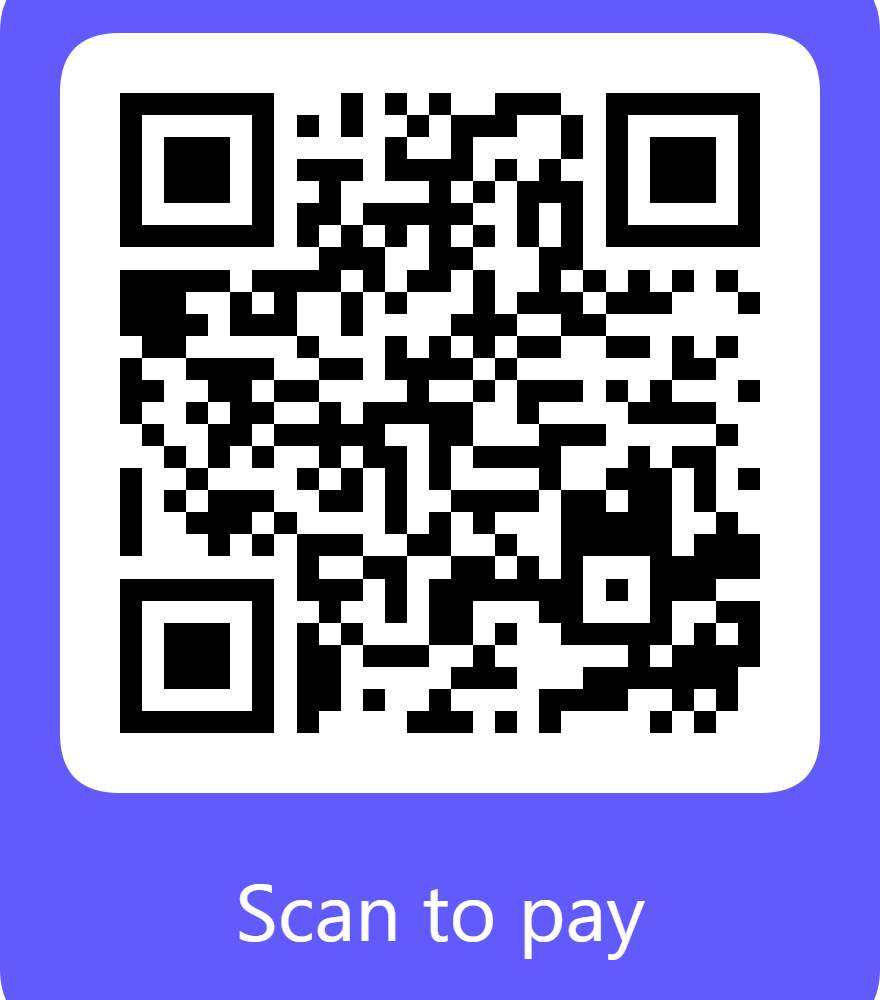 Scan this QR code to pay for your transcripts