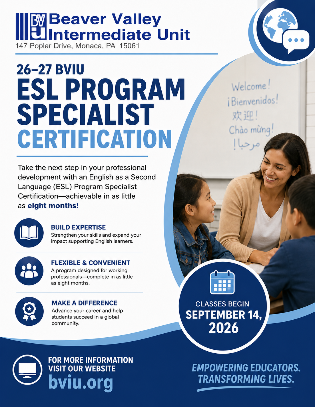 ESL Cohort Flyer 2026